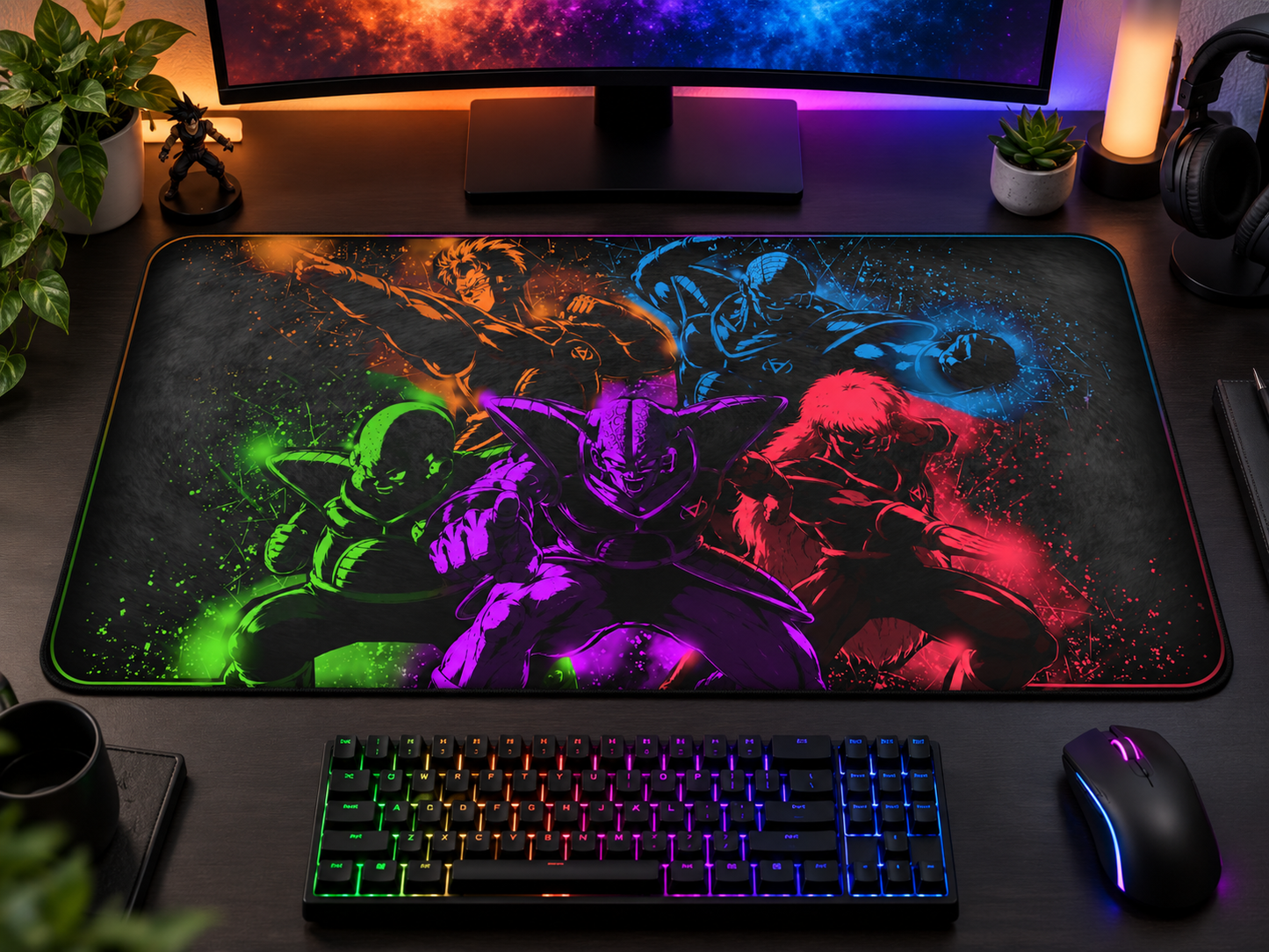 The Galactic Five Playmat