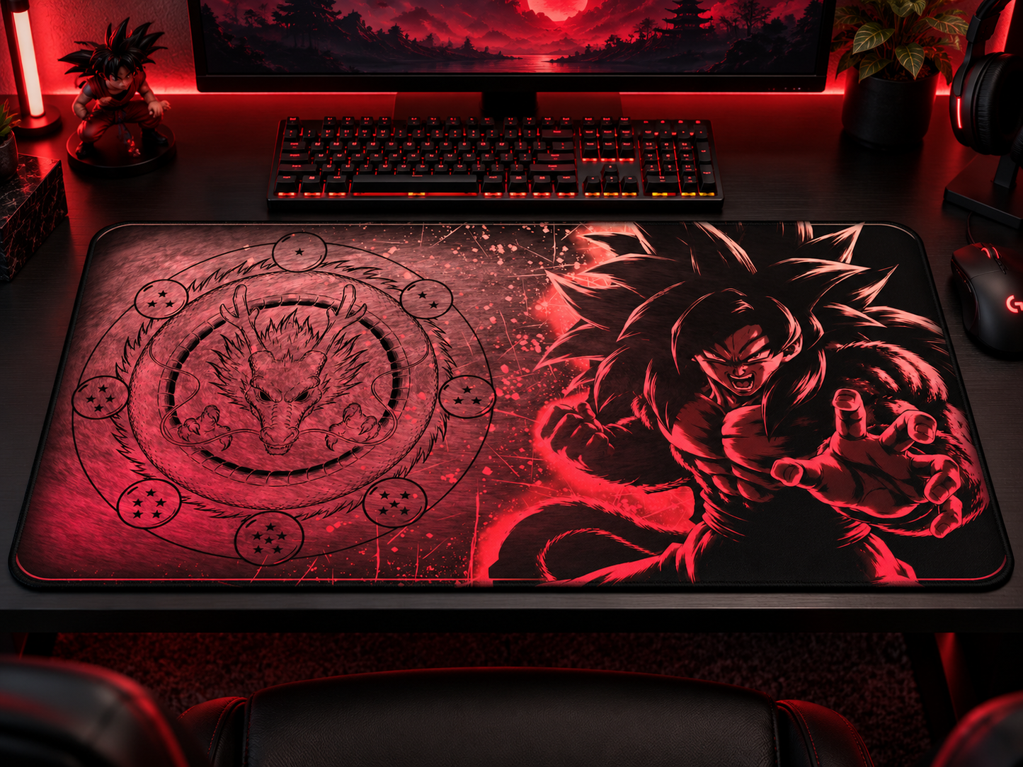Crimson Fury Playmat