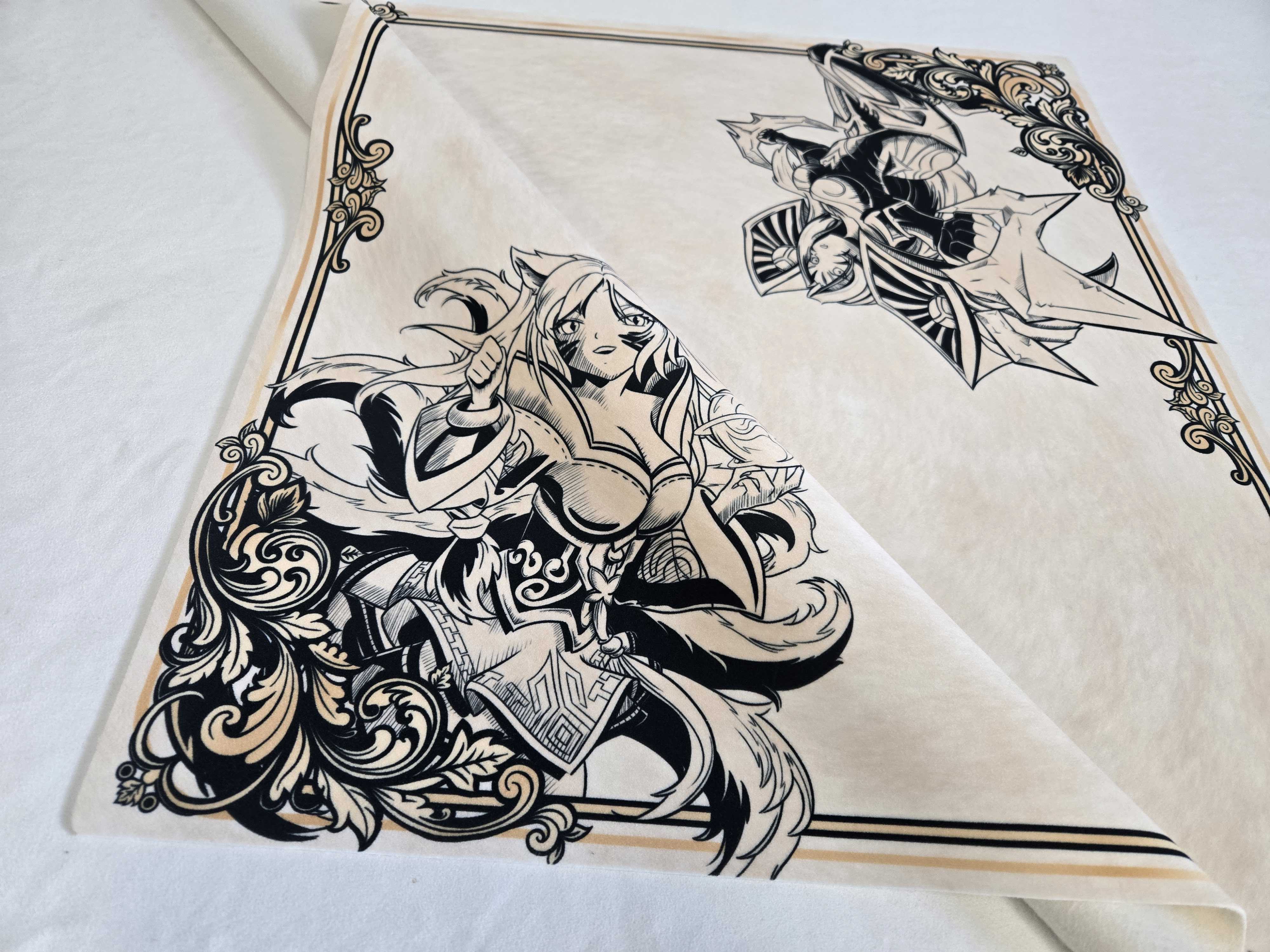 Celestial Clash Two-Player Cloth TCG Playmat – Limited Edition