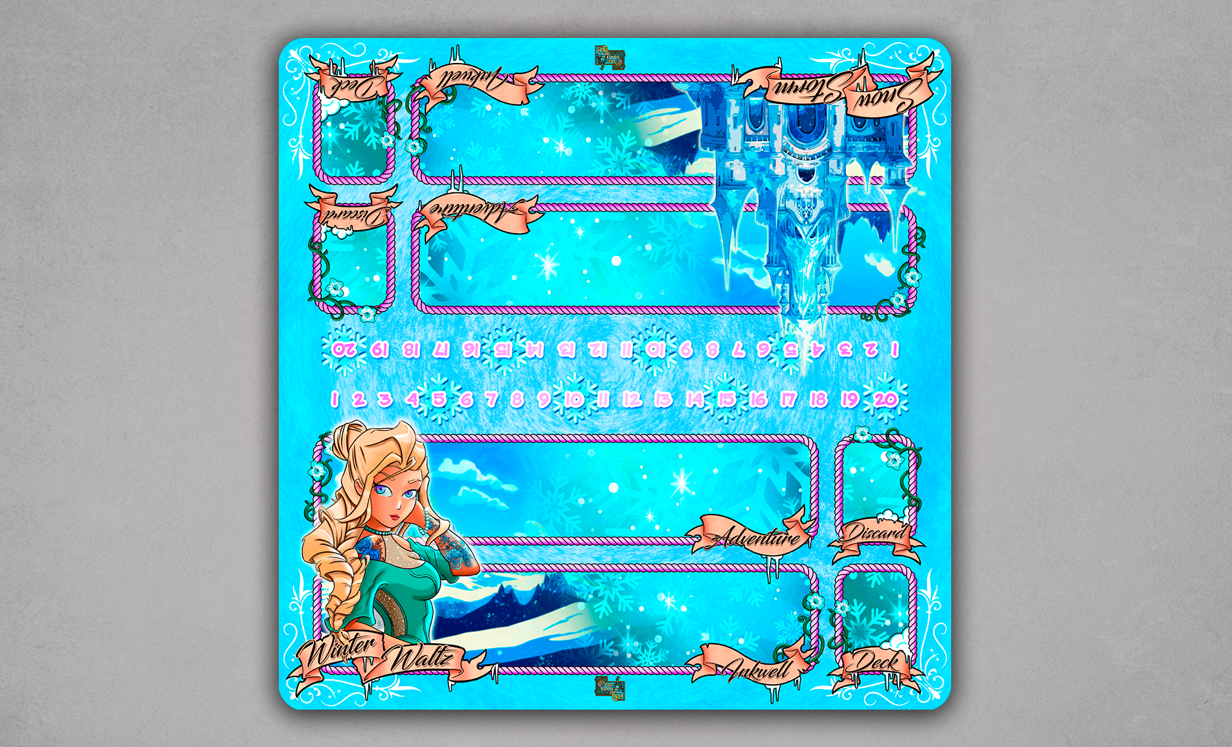 Winter Waltz Lorcana Playmat