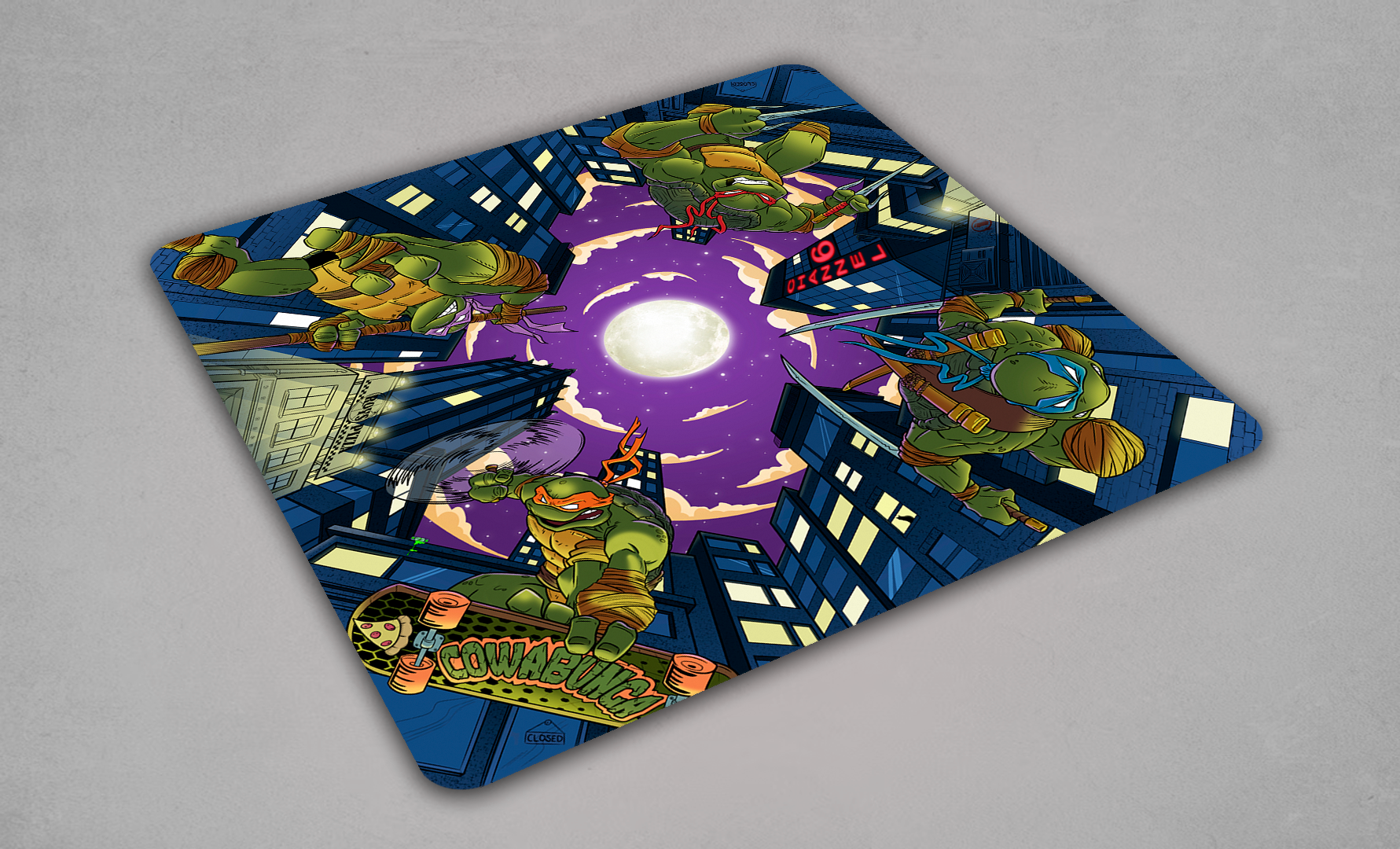 Moonlight Mayhem Two-Player Playmat – Half-Shell Heroes Collection