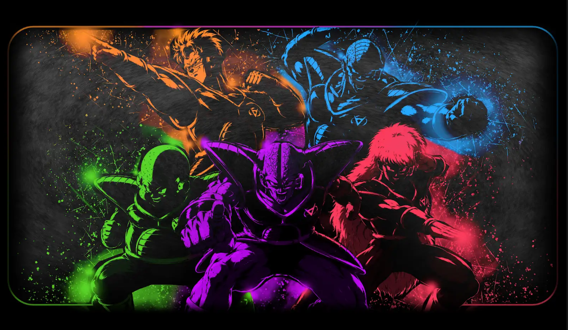 The Galactic Five Playmat