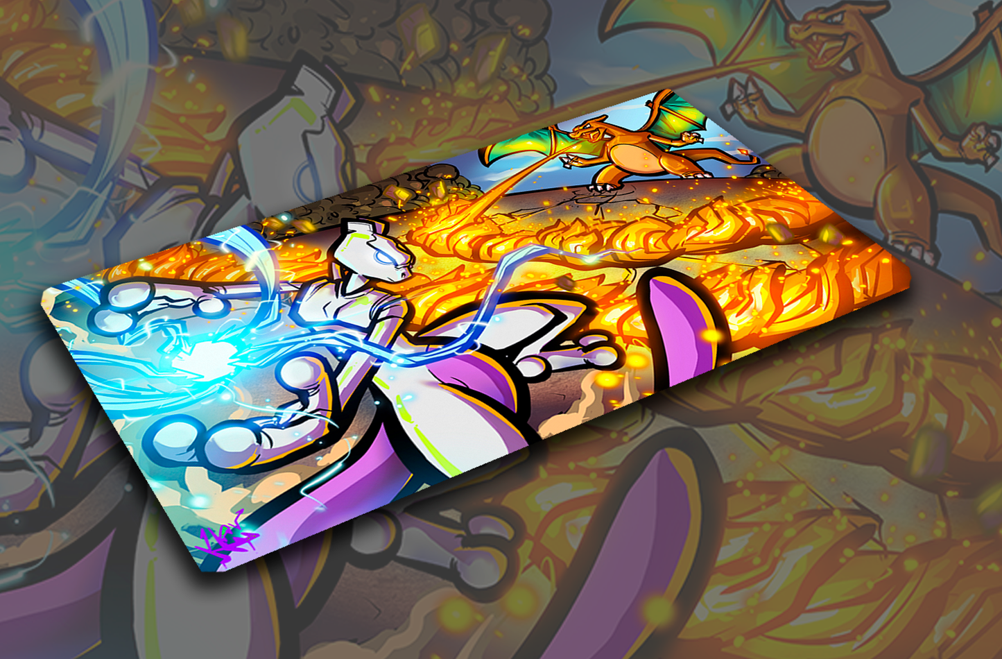Alphas Clash Play mat